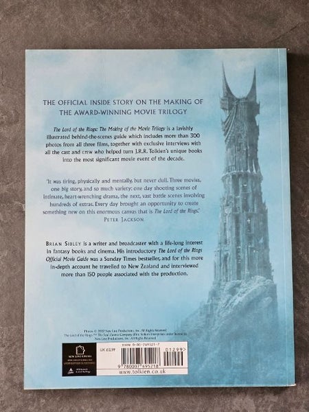 The Lord of The Rings. The Making of the Movie Trilogy. Large Format Softcover. Carousel 2