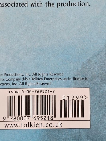 The Lord of The Rings. The Making of the Movie Trilogy. Large Format Softcover. Carousel 3