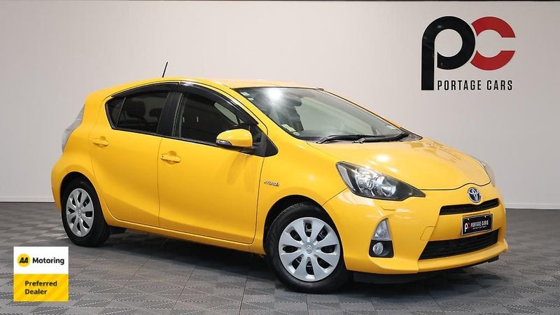 2013 Toyota Aqua S Model, Push Start, Reverse C...64229534624770110