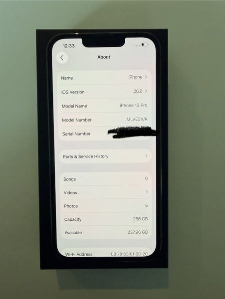 iPhone 13 Pro 256gb64229689316482112