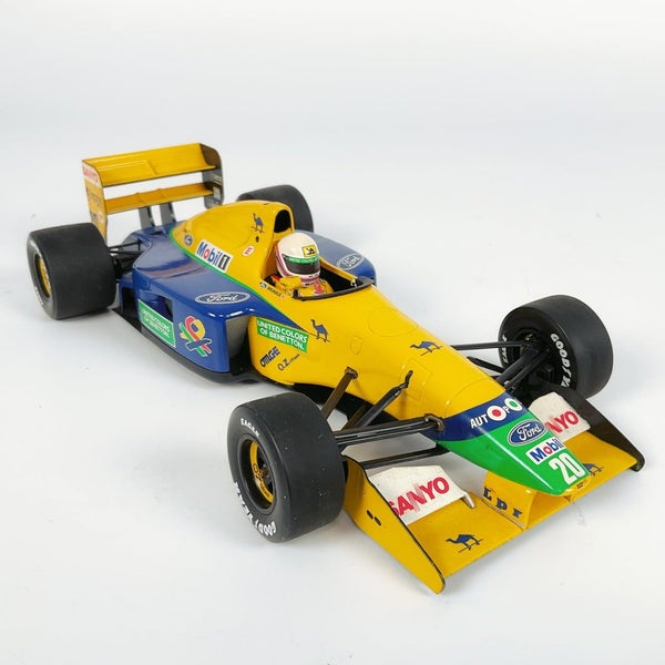 MINICHAMPS Benetton Ford B191B Martin Brundle 1:18 Diecast Model - Missing Le... Carousel 1