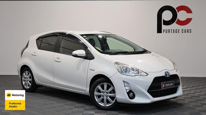 2014 Toyota Aqua G Model, Push Start, Reverse C...64230180223490110