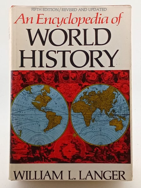 An Encyclopedia of World History by William L. Langer64385028137985110