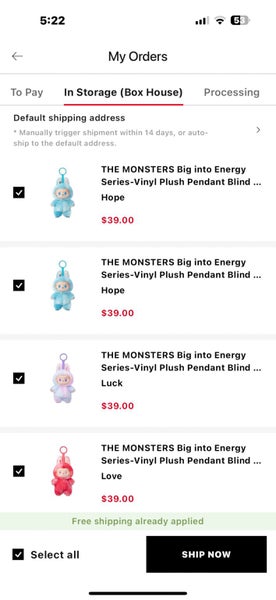 Labubu 3.0 HOPE Brand new un opened Carousel 4