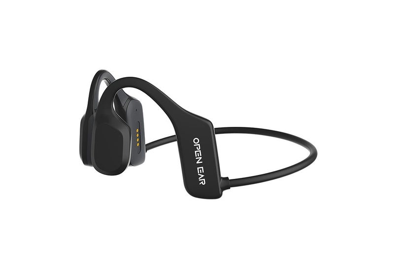 Kogan Open-Ear Bone Conduction Sports Headphones (Black) Carousel 2