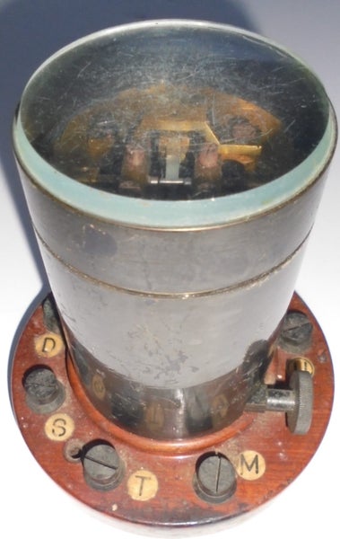 Telegraph relay : c1910-20 Elliott Bros, London. Blued finish Carousel 1