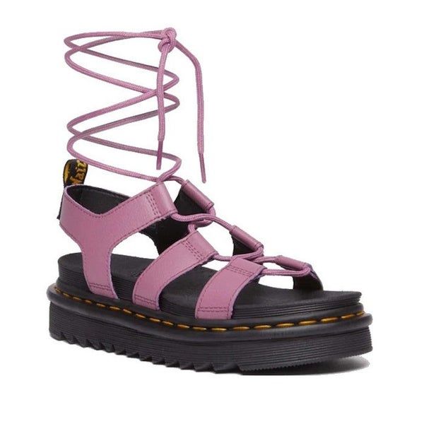 Dr Martens Nartilla Gladiator Sandal Mauve Pink Athena Clearance Carousel 1