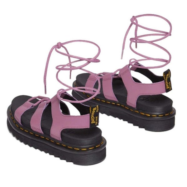 Dr Martens Nartilla Gladiator Sandal Mauve Pink Athena Clearance Carousel 2