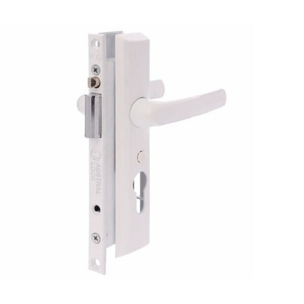Austral Security Screen Door Lock Elegance XC White ELXC/WHGL Carousel 1