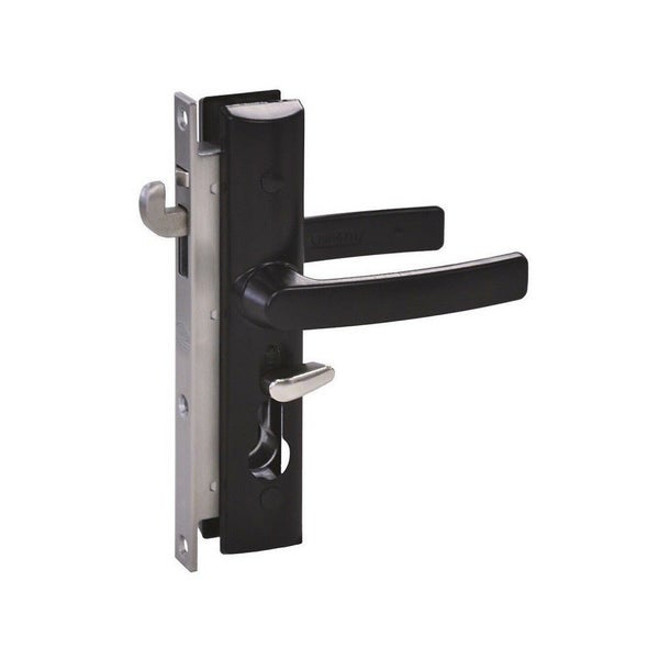Lockwood Security Screen Door Lock No Cylinder Black 8654BLK Carousel 1