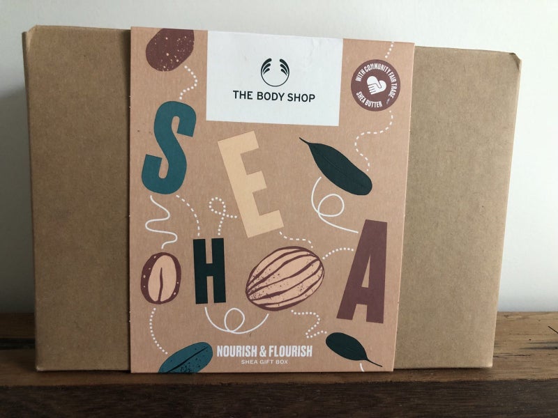 Brand New The Body Shop Gift Box with Shea Items Carousel 2