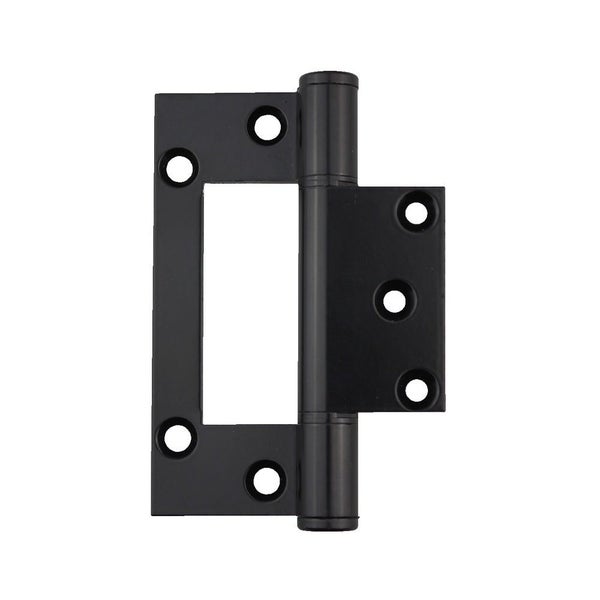 McCallum A67RTF Door Hinge Aluminium Offset Fast-Fix 100mm Black A168BLK Carousel 1