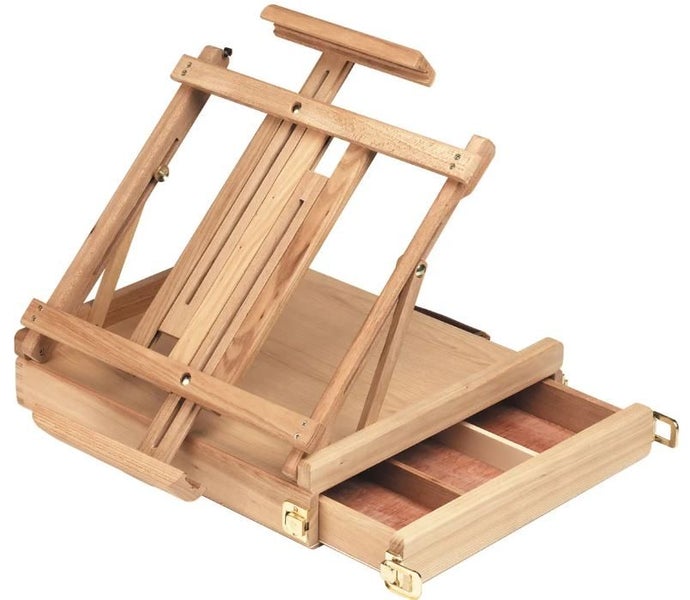 Easel Jasart Storage Box Takes Canvases Up To 59cm Stores All Your Art Materials64652090909571110