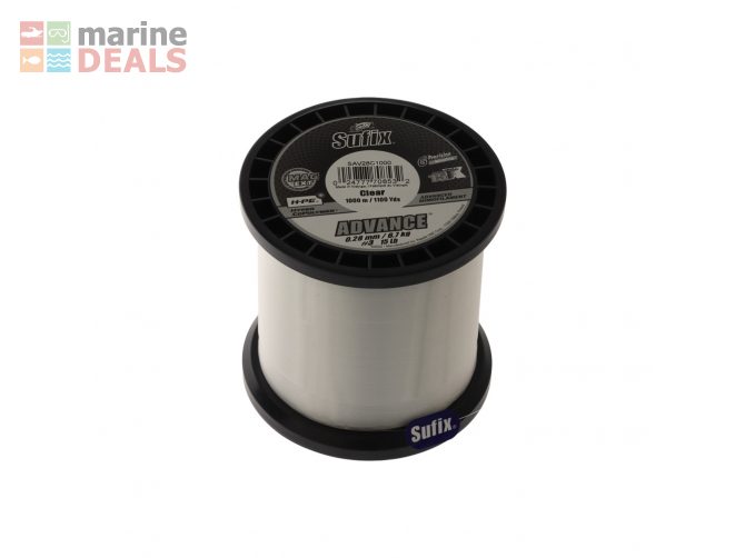 Sufix Advance H-PE Monofilament Clear 1000m 6.7kg… Carousel 1