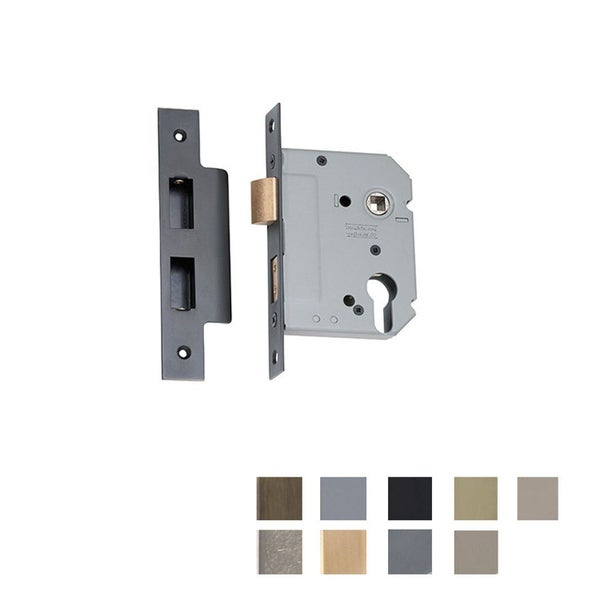 Tradco Euro Mortice Lock - Available In Various Finishes Carousel 2