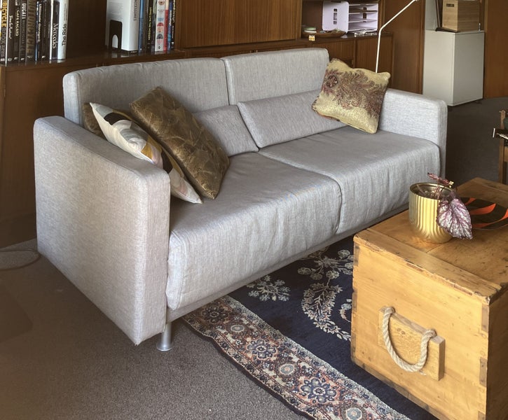 SOFA BED (Bo-Concept) as new, contemporary designer couch / double bed64232734351106111