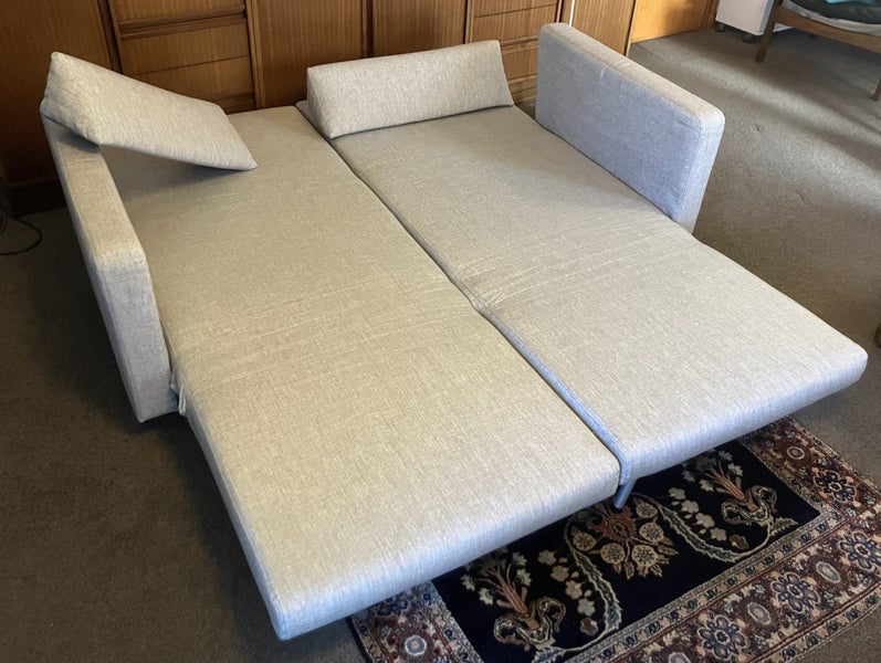 SOFA BED (Bo-Concept) as new, contemporary designer couch / double bed64232734351106113