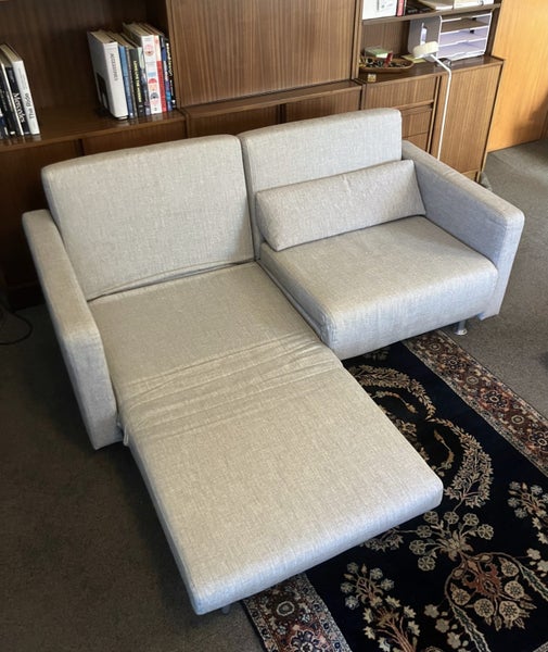 SOFA BED (Bo-Concept) as new, contemporary designer couch / double bed64232734351106112