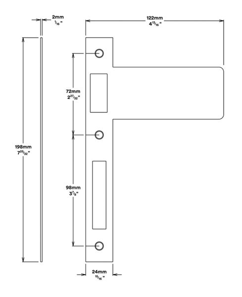 Iver Extended Striker - Available In Various Finishes and Sizes Carousel 3