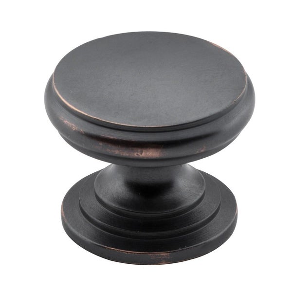 Tradco Flat Cupboard Knob - Available In Various Finishes and Sizes Carousel 1