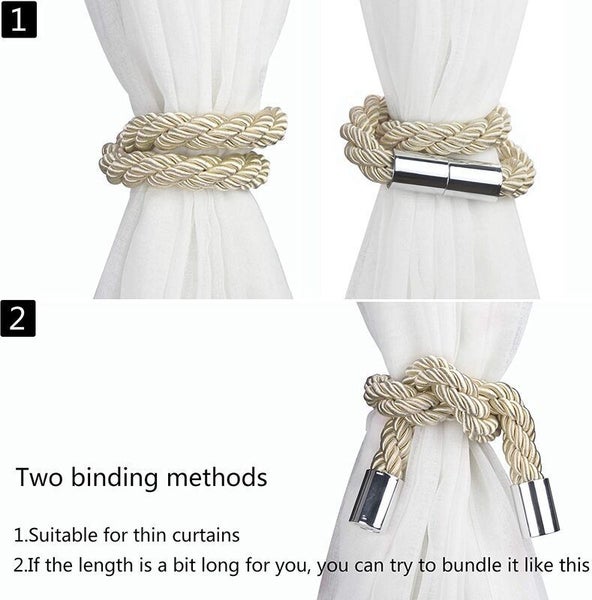 2pcs Curtain Tie Backs Carousel 13