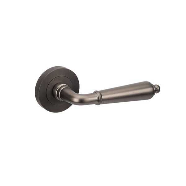 Zanda Oxford Door Lever Handle Graphite Nickel Carousel 2
