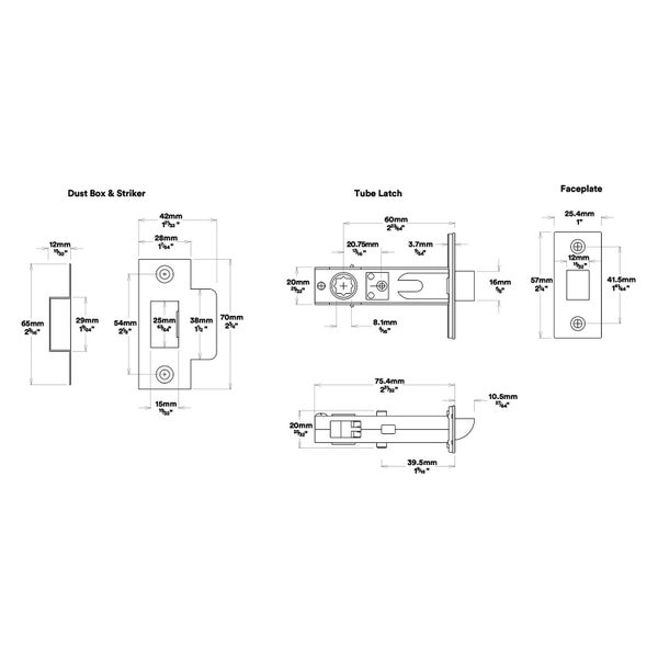 Iver Bronte Door Lever on Round Rose Inbuilt Privacy Kit 60mm Backset Carousel 5