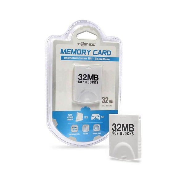 NGC GameCube Tomee 32MB Memory Card 507 Blocks Carousel 1