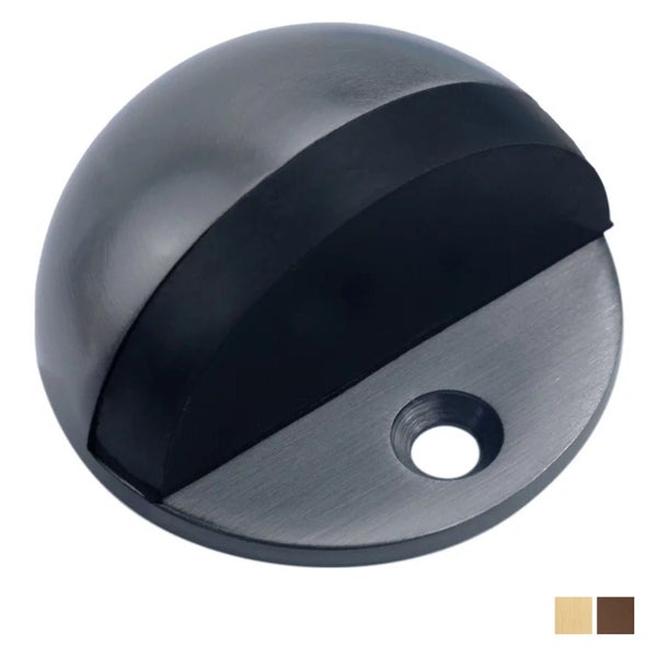 Lockwood Vivid Half Moon Door Stop 43mm - Available in Various Finishes Carousel 2