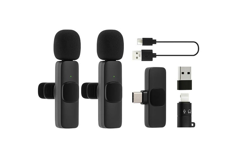 Kogan Wireless Lavalier Lapel Mic (2 Pack) Carousel 8