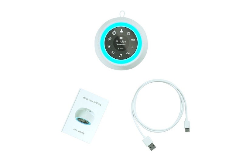 Kogan White Noise Machine and Night Light Carousel 15