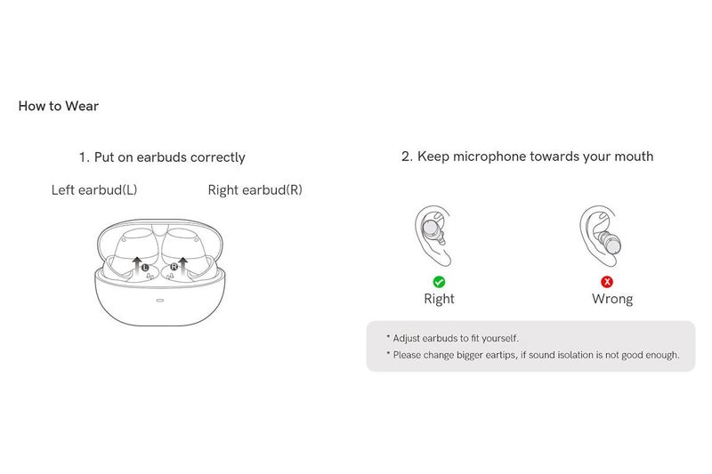 Kogan XM6 Hybrid Active Noise Cancelling Wireless Earbuds Carousel 13