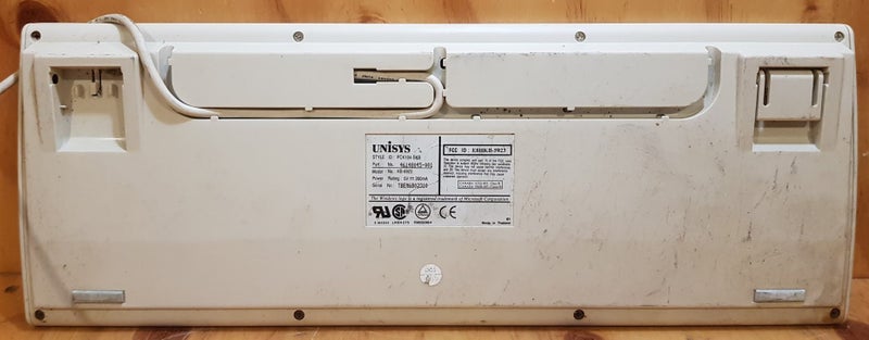 **VINTAGE** UNISYS PCK104-SKB KEYBOARD Carousel 2