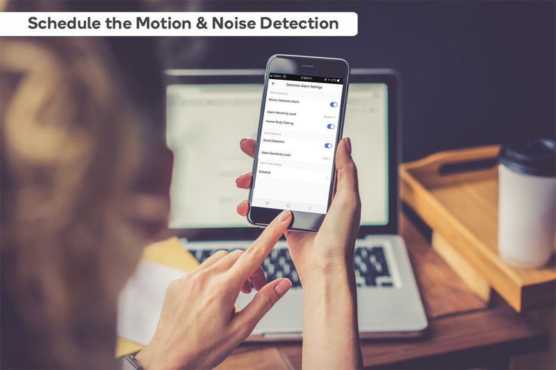 Kogan SmarterHome™ 1296p Smart Baby Monitor Security Camera (White) Carousel 8