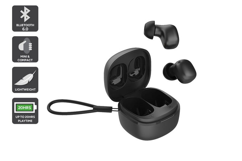 Mini True Wireless Bluetooth Earbuds with Lanyard Carousel 1