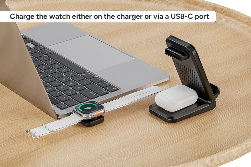 Kogan 3-in-1 15W Wireless Fast Phone Charger Carousel 7