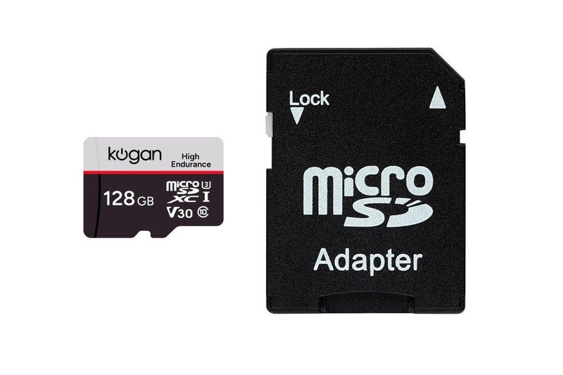 Kogan High Endurance 128GB SDXC A2 V30 Micro SD Card Carousel 2