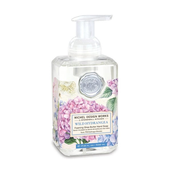 Wild Hydrangea Foaming Hand Soap by Michel Design Works Carousel 1