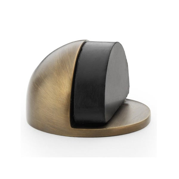 Alexander and Wilks Shield Floor Mounted Door Stop - Available in Various Fin... Carousel 1