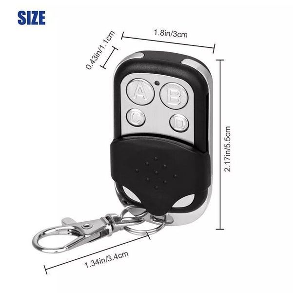 Garage Door Remote Control Electric Gate 433MHz Key Clone Copy Carousel 2