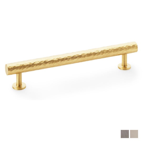 Alexander and Wilks Leila Hammered T-Bar Cupboard Pull Handle 160mm - Availab... Carousel 2