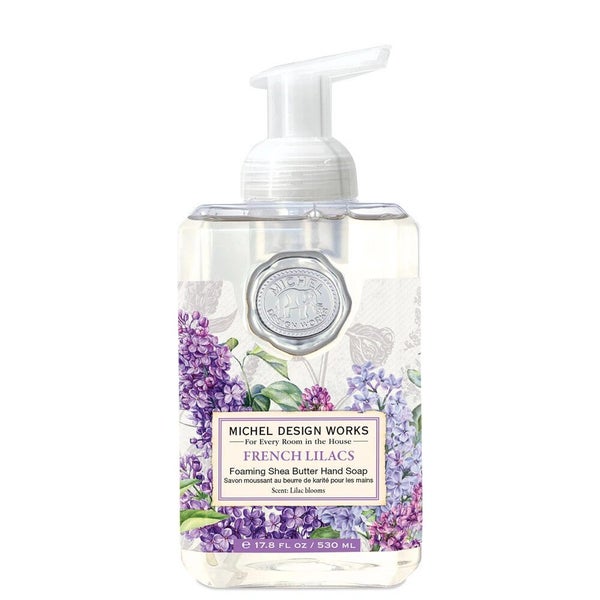 French Lilacs Foaming Hand Soap by Michel Design Works Carousel 1