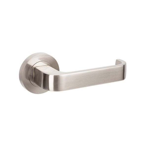 Zanda Streamline Door Handle Lever Set Brushed Nickel Carousel 2