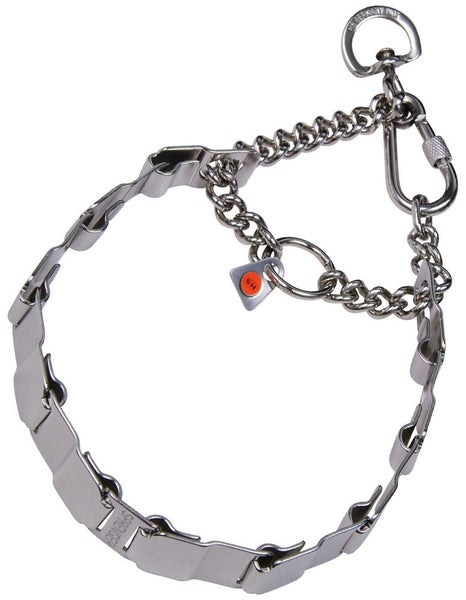 New Dog Chain Sprenger Neck Tech FUN Stainless Steel Stylish check collar Carousel 1