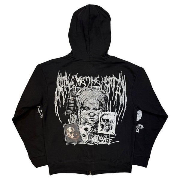 Bring Me The Horizon Nailed Symbol Zipped Hoodie Carousel 2