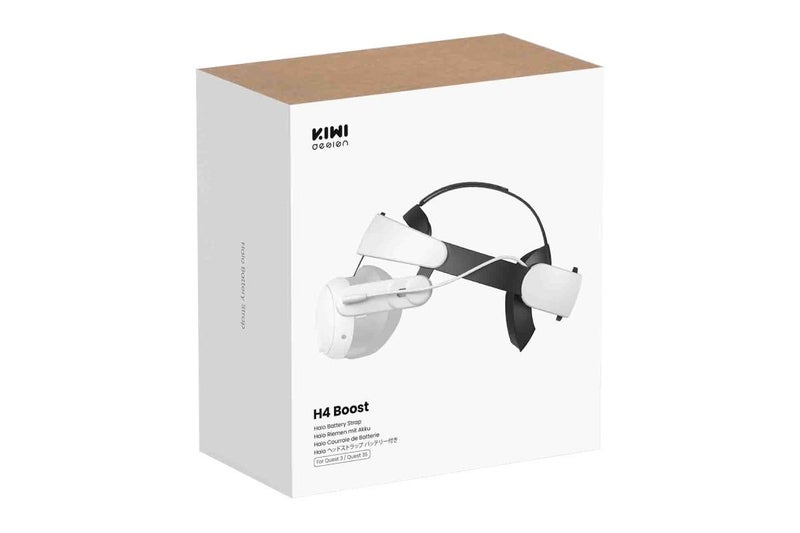 KIWI Design H4 Boost Halo Battery Head Strap for Meta Quest 3 and 3S, Carousel 9