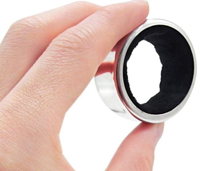 Stainless Steel Red Wine Bottle Collar Alcohol Drip Round Ring Plated 5pcs Carousel 6