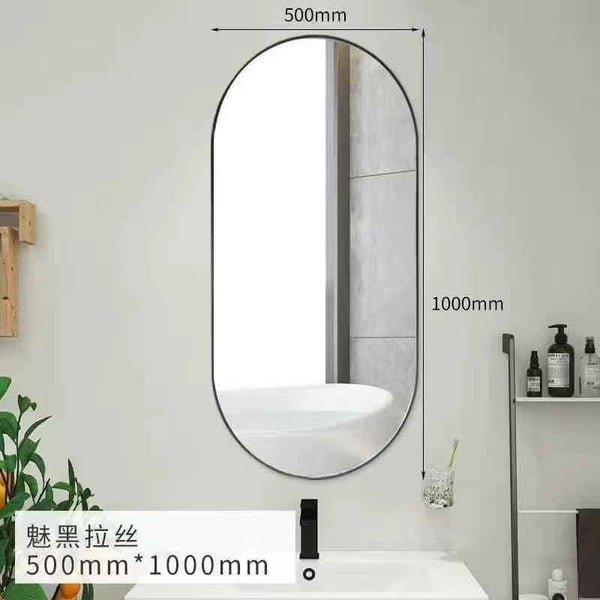 SALE! Bathroom Mirror for Wall With Black Frame 1000X500mm/ 400x800mm Carousel 1