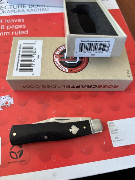 Rosecraft D2 pocket knife Carousel 2