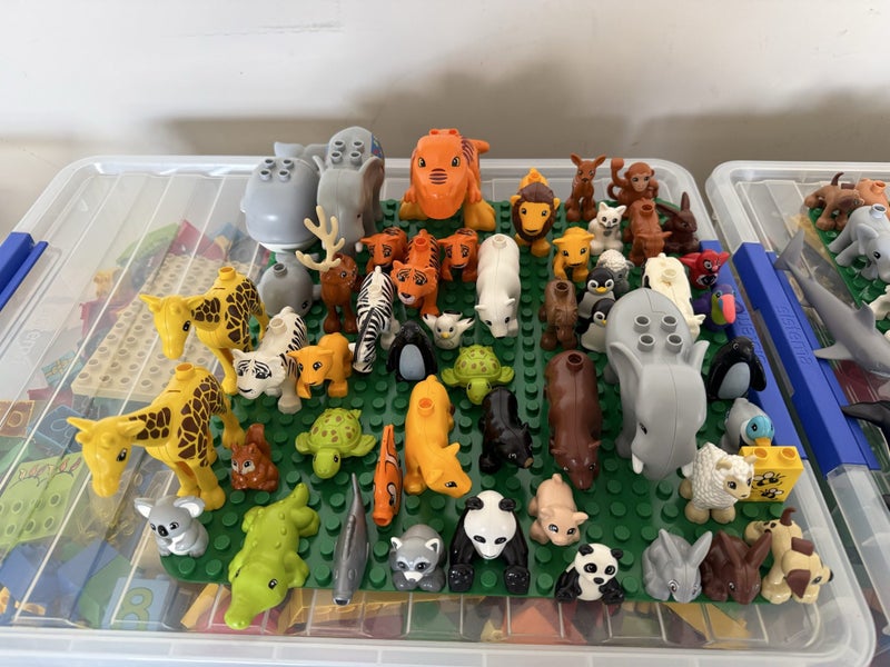 Massive 300L DUPLO Lot – Includes Vintage & Rare Pieces64238746669441112